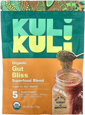 Kuli Kuli, Organic Superfood Blend, Bio-Superfood-Mischung, Gut Bliss, 170 g (6 oz.)