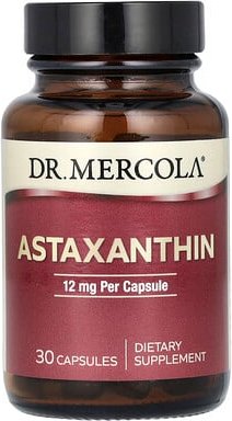 Dr. Mercola, Astaxanthin, 12 mg, 30 Kapseln
