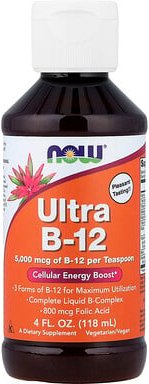 NOW Foods, Ultra B12, 118 ml (4 fl. oz.)