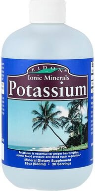 Eidon Ionic Minerals, Ionic Minerals, Ionische Mineralien, Kalium, 533 ml (18 oz.)