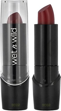 wet n wild, Silk Finish Lipstick, 535D Black Orchid, 3,6 g (0,13 oz.)