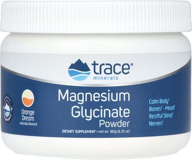 Trace, Magnesium Glycinate Powder, Magnesiumglycinatpulver, Orange Dream, 180 g (6,35 oz.)
