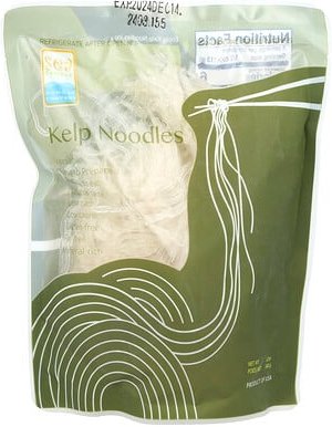 Sea Tangle Noodle Company, Kelp Noodles, Seetangnudeln, 340 g (12 oz.)