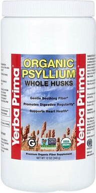 Thumbnail - Yerba Prima, Bio-Psyllium, ganze Flohsamen, 12 oz (340 g)
