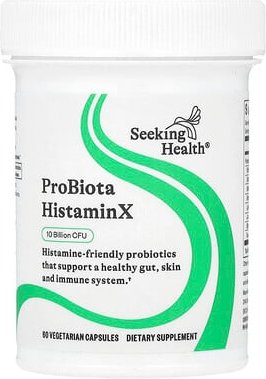Seeking Health, ProBiota HistaminX, Probiotikum, 10 Milliarden KBE, 60 pflanzliche Kapseln
