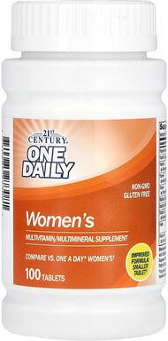 Thumbnail - 21st Century, One Daily, Women's, Frauen, 100 Tabletten