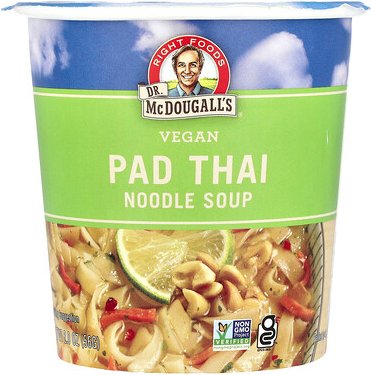 Dr. McDougall's, Vegane Pad Thai Nudelsuppe, 56 g (2 oz.)
