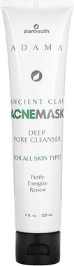 Thumbnail - Zion Health, Adama, Ancient Clay AcneMask, Deep Pore Cleanser, 120 ml (4 fl. oz.)