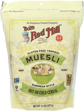 Bob's Red Mill, Gluten Free Tropical Muesli, glutenfreies tropisches Müsli, Mango-Kokosnuss, 397 g (14 oz.)