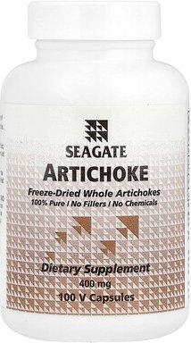Seagate, Artischocke, 400 mg, 100 V-Kapseln