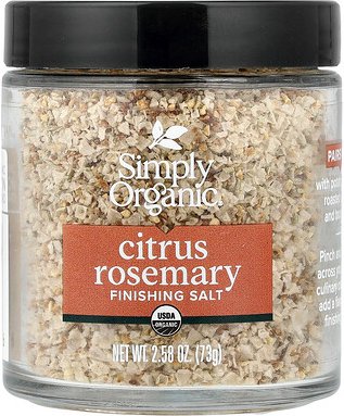 Simply Organic, Finishing Salt, Zitrus-Rosmarin, 73 g (2,58 oz.)