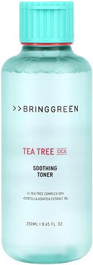 Bringgreen, Tea Tree Cica Beruhigendes Gesichtswasser, 250 ml (8,45 fl. oz.)