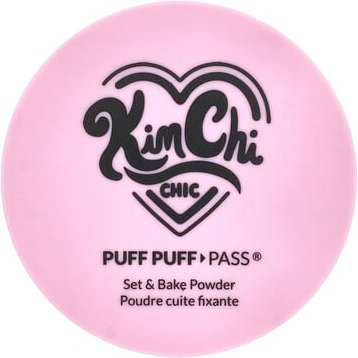 KimChi Chic Beauty, Puff Puff Pass®, Set & Bake Powder, Fixier- und Backpulver, PPP01Elfenbein + Hauch von Lavendel =Iva...