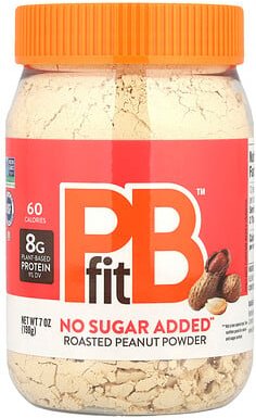PBfit, Erdnussbutterpulver, ohne Zucker, 198 g (7 oz.)