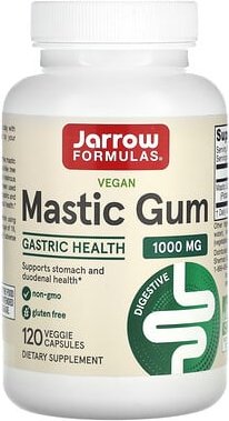Jarrow Formulas, Vegan Mastic Gum, veganer Mastix, 120 pflanzliche Kapseln (500 mg pro Kapsel)