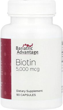 Bariatric Advantage, Biotin, 5.000 mcg, 90 Kapseln