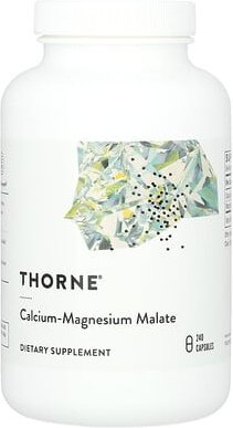 Thumbnail - Thorne, Calcium-Magnesium Malate, Calcium-Magnesium-Malat, 240 Kapseln
