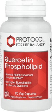 Protocol for Life Balance, Quercetin Phospholipid, 250 mg, 90 pflanzliche Kapseln