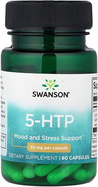 Swanson, 5-HTP, 50 mg, 60 Kapseln