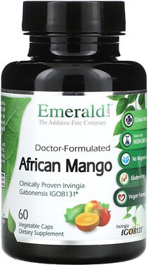 Emerald Laboratories, Afrikanische Mango, 60 pflanzliche Kapseln
