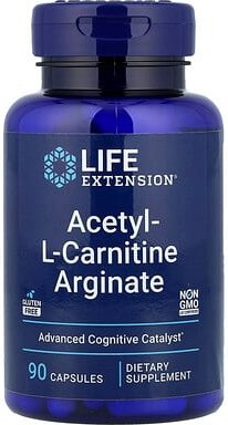 Thumbnail - Life Extension, Acetyl-L-Carnitin-Arginat, 90 Kapseln