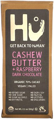 Hu, Cashewbutter + dunkle Himbeerschokolade, 60 g (2,1 oz.)