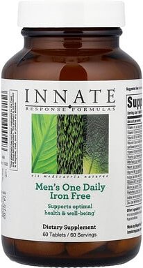 Thumbnail - Innate Response Formulas, Men's One Daily, Iron Free, Multivitamin für Männer ohne Eisen, 60 Tabletten