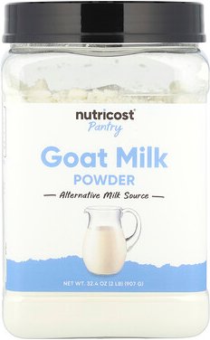 Nutricost, Pantry, Goat Milk Powder, Ziegenmilchpulver, 907 g (32,4 oz.)