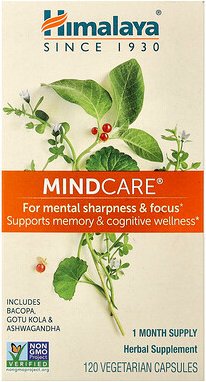 Himalaya, MindCare®, 120 pflanzliche Kapseln