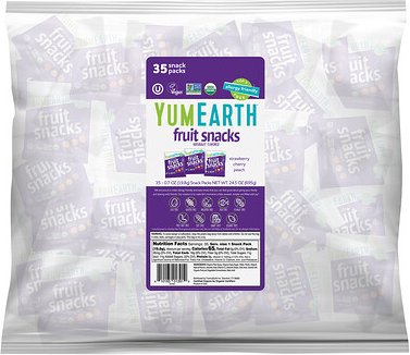 YumEarth, Gluten Free Fruit Snacks, glutenfreie Fruchtsnacks, Favorites, 35 Snack-Packs, je 19,8 g (0,7 oz.)