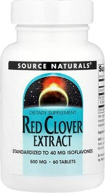 Source Naturals, Red Clover Extract, Rotkleeextrakt, 60 Tabletten