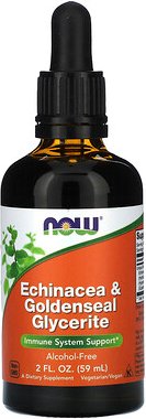 NOW Foods, Echinacea und Gelbwurzel Glycerit, alkoholfrei, 59 ml (2 fl. oz.)