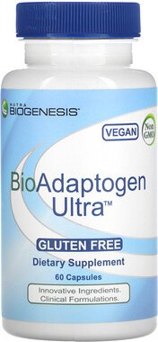 Nutra BioGenesis, BioAdaptogen Ultra, 60 Kapseln