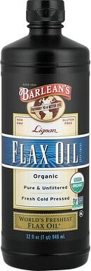 Barlean's, Bio-Lignan-Leinöl, 32 fl oz (946 ml)