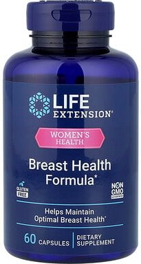 Life Extension, Women's Health, Breast Health Formula, Formel für die Brustgesundheit, 60 Kapseln