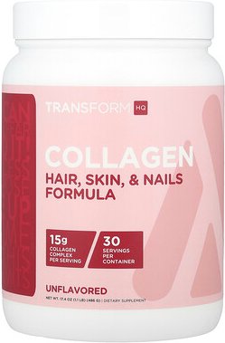 TransformHQ, Collagen, Unflavored, Kollagen, geschmacksneutral, 486 g (17,4 oz.)