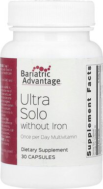 Bariatric Advantage, Ultra Solo ohne Eisen, 30 Kapseln