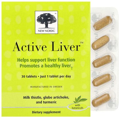 New Nordic, Active Liver™, 30 Tabletten