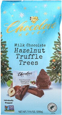 Chocolove, Milchschokolade-Haselnuss-Trüffel-Bäume, 200 g