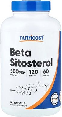Thumbnail - Nutricost, Beta Sitosterol, 120 Weichkapseln (250 mg pro Weichkapsel)