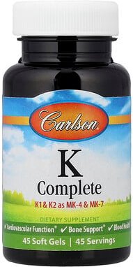 Thumbnail - Carlson, K Complete, 45 Weichkapseln