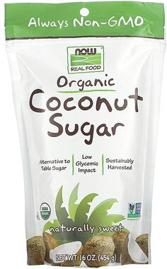 NOW Foods, Real Food, Bio-Kokosnusszucker, 454 g (16 oz.)