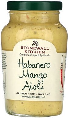Stonewall Kitchen, Habanero Mango Aioli, Scharf, 291 g (10,25 oz.)