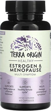 Terra Origin, Gesundes Östrogen und Menopause, 60 Kapseln