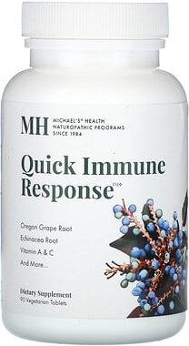Michael's Health, Schnelle Immunreaktion, 90 pflanzliche Tabletten