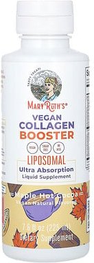 MaryRuth's, Vegan Collagen Booster Liposomal, liposomal, veganer Kollagen-Booster, Ahorn-heißer Kakao, 225 ml (7,6 fl. o...