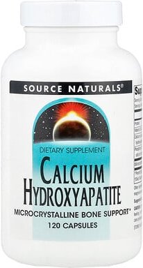 Source Naturals, Kalzium Hydroxyapatite, 120 Kapseln