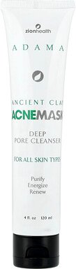 Zion Health, Adama, Ancient Clay AcneMask, Deep Pore Cleanser, Reiniger für alle Hauttypen, 120 ml (4 fl. oz.)