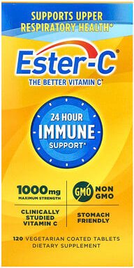 Thumbnail - Nature's Bounty, Ester-C, maximale Stärke, 1.000 mg, 120 pflanzlich beschichtete Tabletten