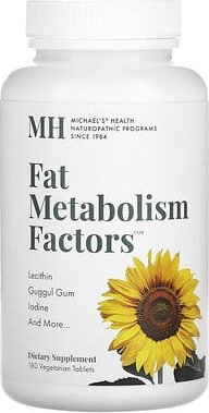 Michael's Health, Fat Metabolism Factors, 180 pflanzliche Tabletten